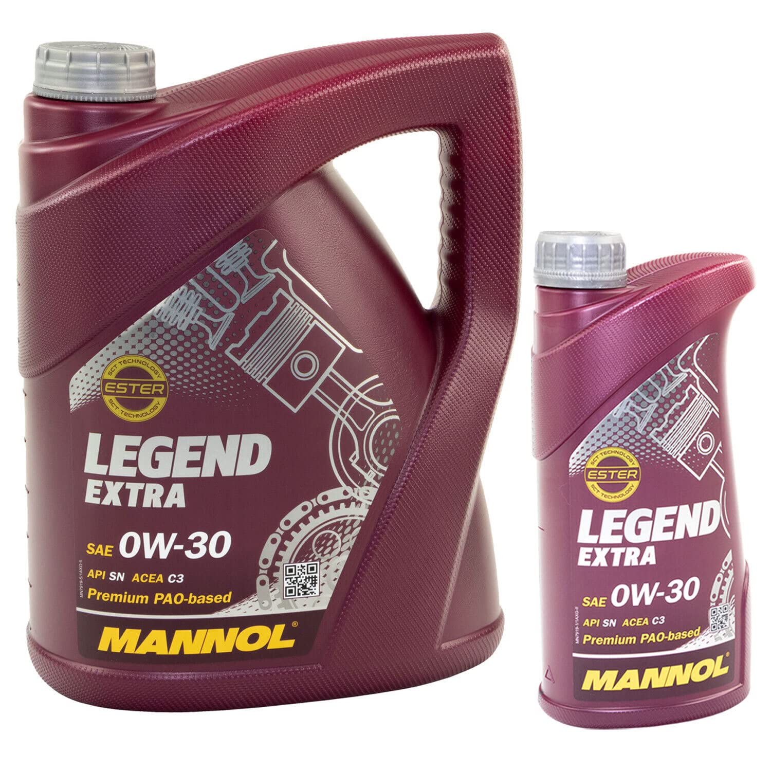 Motoröl Motor Öl MANNOL Legend Extra 0W30 API SN 5 Liter + 1 Liter Motoröl Motor Öl MANNOL Legend Extra 0W30 API SN 5 Liter + 1 Liter von MVH Bockauf