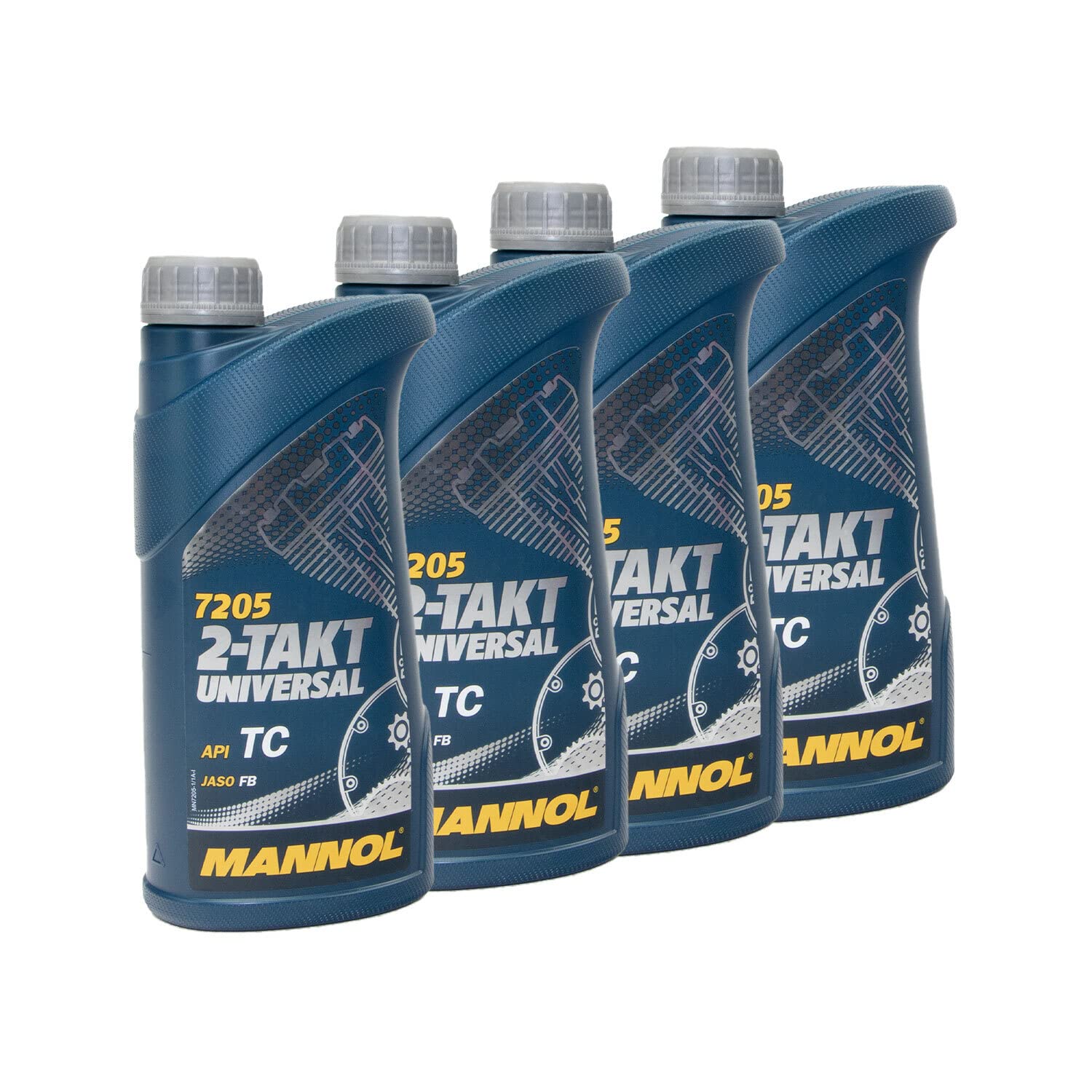 Motoröl Motor Öl MANNOL Universal 2-Takt API TC 4 X 1 Liter Motoröl Motor Öl MANNOL Universal 2-Takt API TC 4 X 1 Liter von MVH Bockauf
