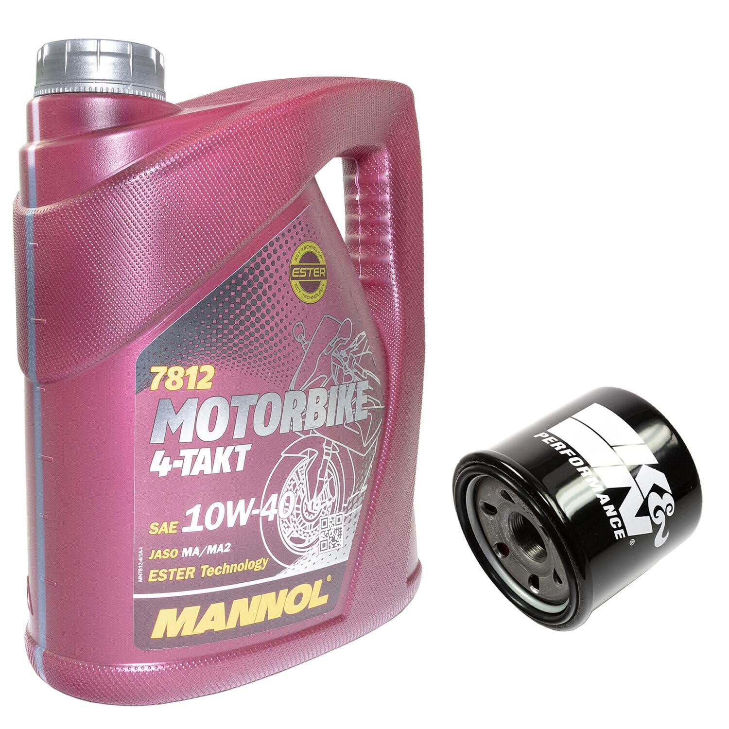 Motoröl Set 10W40 4 Liter + Ölfilter KN138 für Cagiva Kawasa ki Sachs S u z u k i Navigator Raptor KLV DL GSF GSR GSX GSX-R GSX-S GW RF SFV SV TL VL Motoröl Set 10W40 4 Liter + Ölfilter KN138 für Cagiva Kawasa ki Sachs S u z u k i Navigator Raptor KLV DL GSF GSR GSX GSX-R GSX-S GW RF SFV SV TL VL von MVH Bockauf