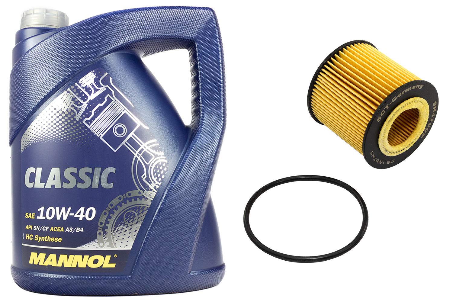 Motoröl Set 10W40 5 Liter + Ölfilter SH4790P Motoröl Set 10W40 5 Liter + Ölfilter SH4790P von MVH Bockauf