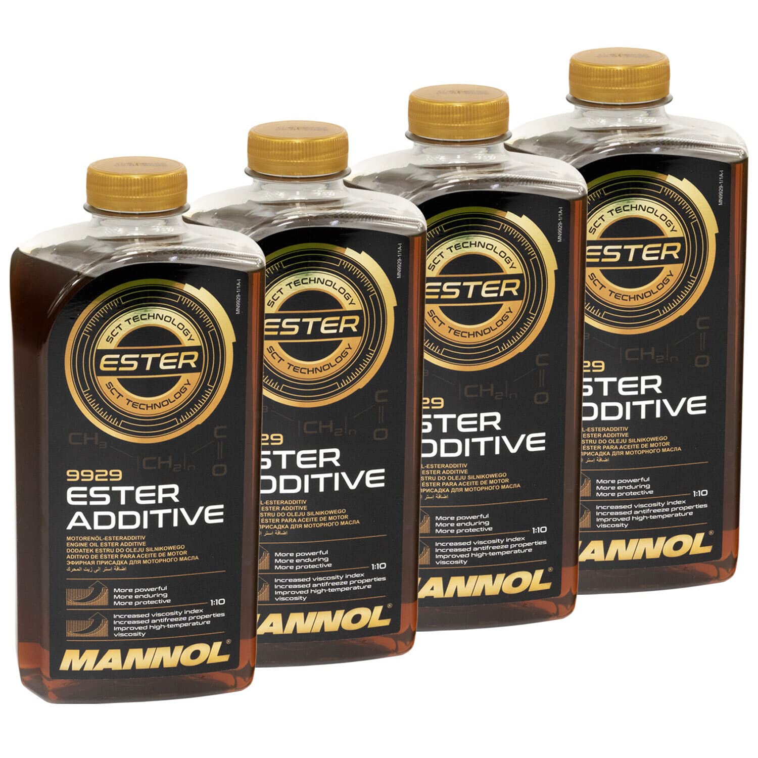 Motorschutz Verschleißschutz Ester Additiv 9929 MANNOL 4 X 1 Liter Motorschutz Verschleißschutz Ester Additiv 9929 MANNOL 4 X 1 Liter von MVH Bockauf