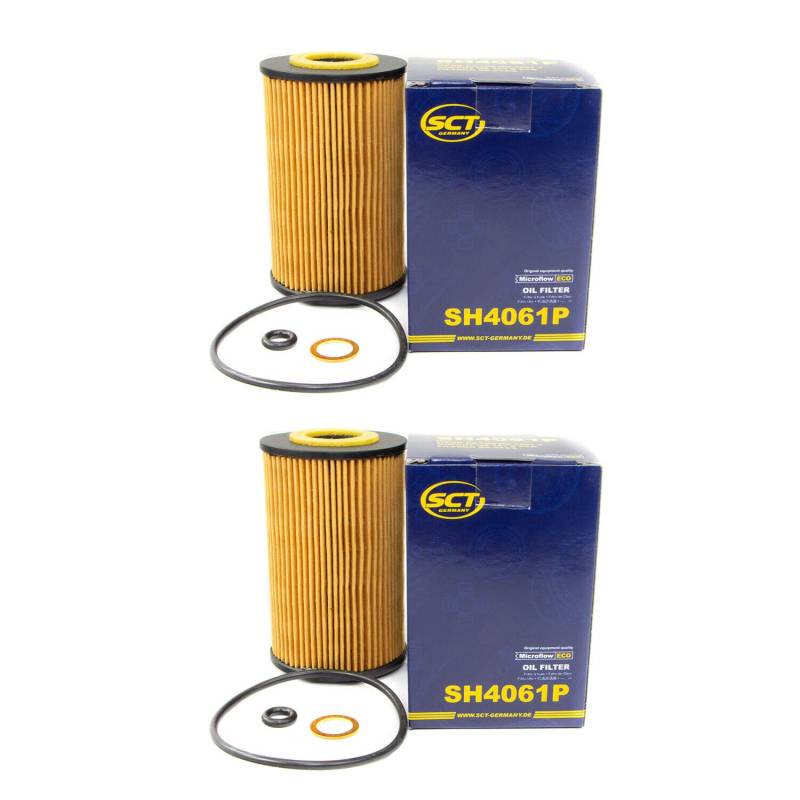 Ölfilter Motor Öl Filter SCT SH4061P Set 2 Stück von MVH Bockauf