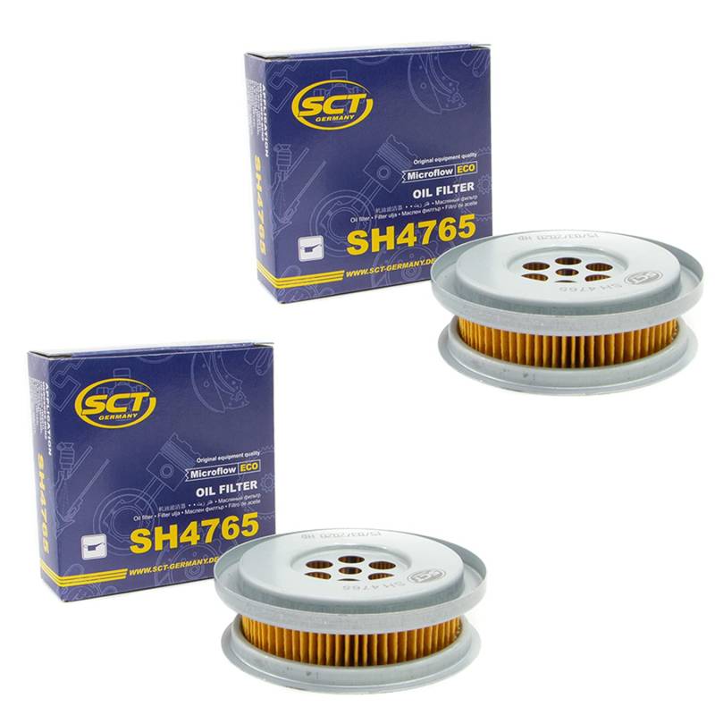 Ölfilter Motor Öl Filter SCT SH4765 Set 2 Stück von MVH Bockauf