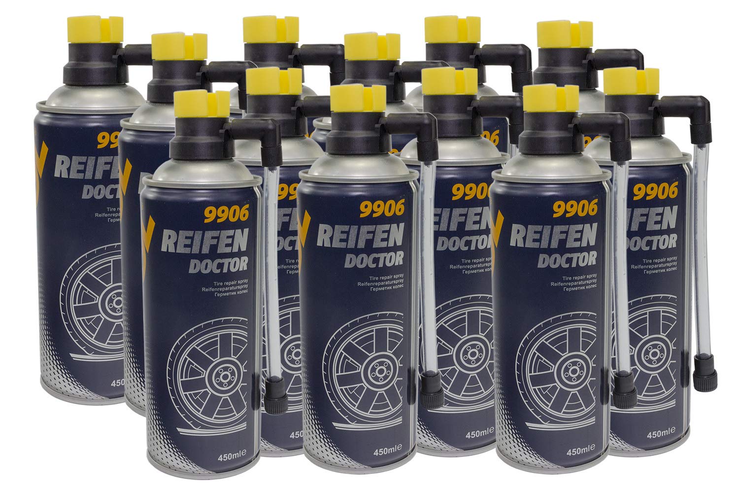 Reifen Reparatur Spray Mannol 5,4 Liter Reifenpilot Reifendicht Reifen Reparatur Spray Mannol 5,4 Liter Reifenpilot Reifendicht von MVH Bockauf