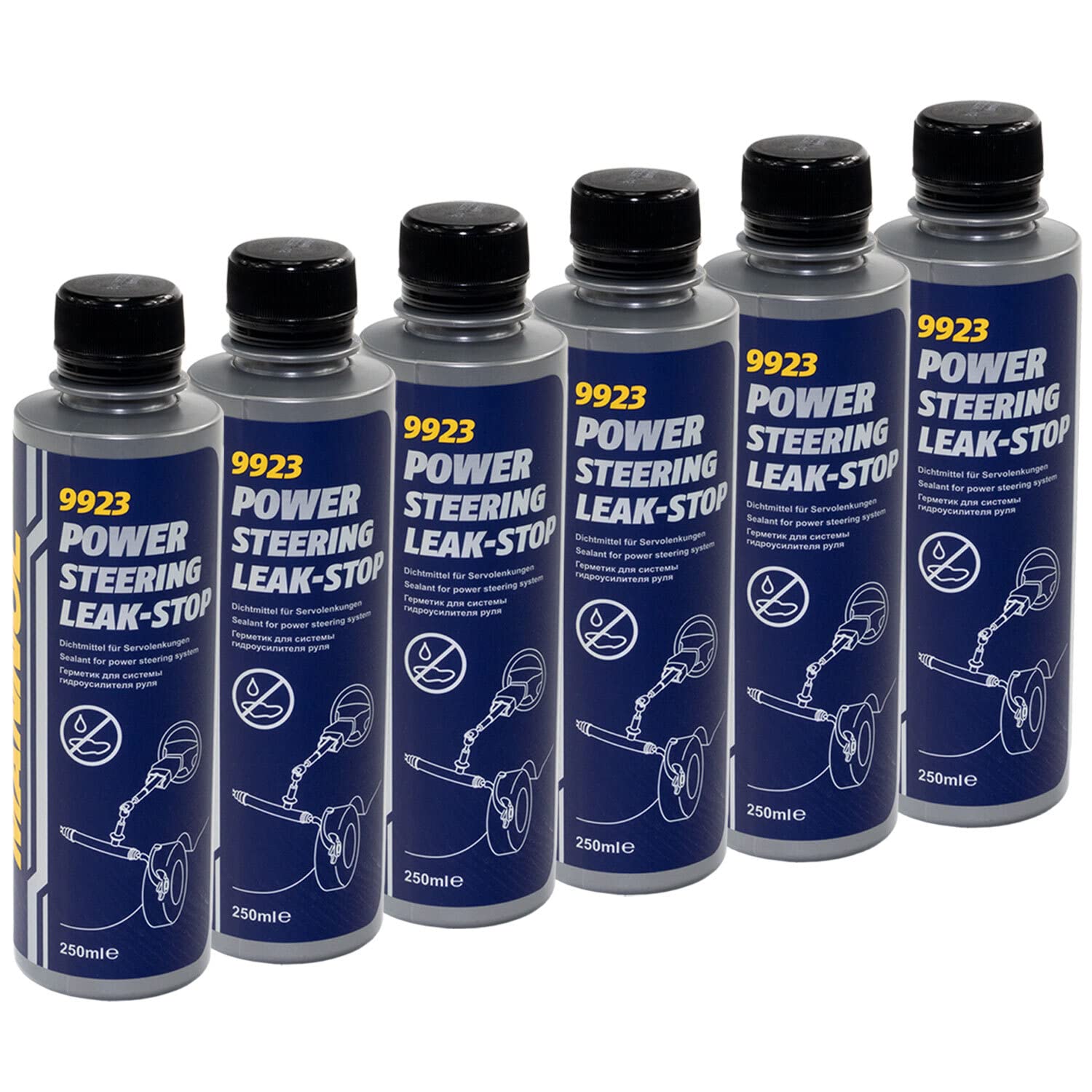 Servolenkung Flüssigkeit Öl Verlust Stop MANNOL 9923 6 X 250 ml Servolenkung Flüssigkeit Öl Verlust Stop MANNOL 9923 6 X 250 ml von MVH Bockauf
