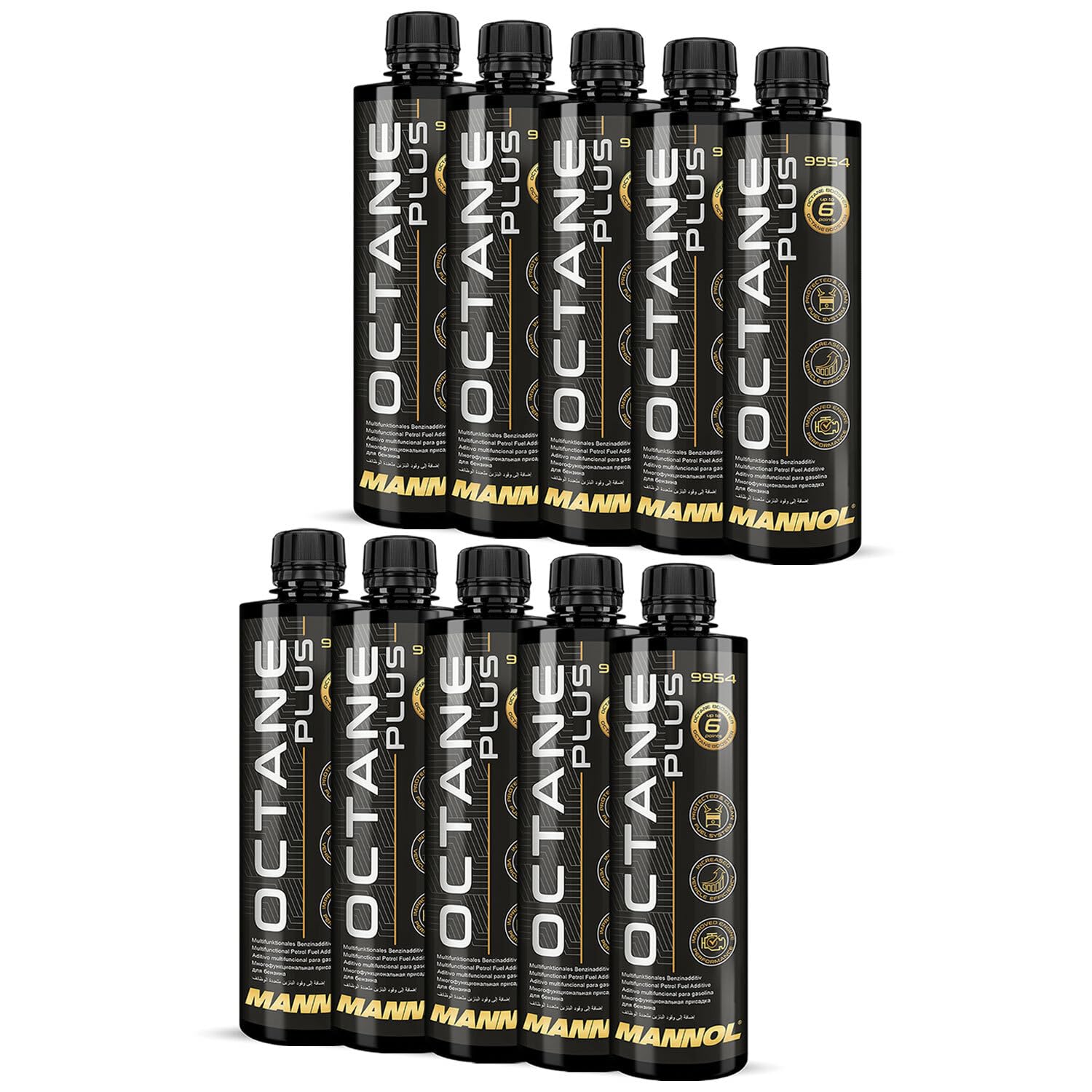 Super Benzin Oktan Plus Benzin Kraftstoff Additiv Mannol 9954 10 X 500 ml Super Benzin Oktan Plus Benzin Kraftstoff Additiv Mannol 9954 10 X 500 ml von MVH Bockauf