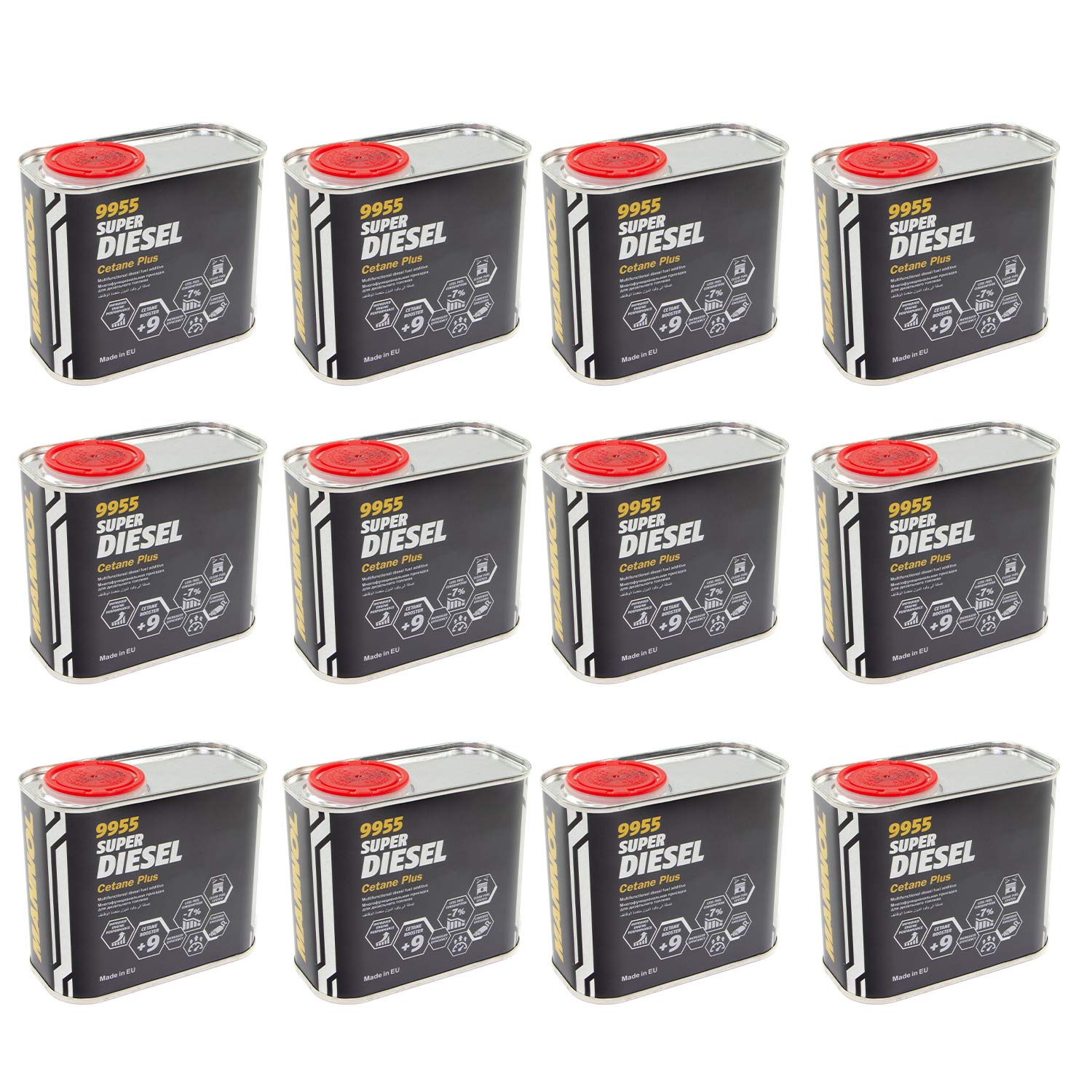 Super Diesel Cetan Plus Diesel Kraftstoff Additiv Mannol 9955 12 X 450 ml Super Diesel Cetan Plus Diesel Kraftstoff Additiv Mannol 9955 12 X 450 ml von MVH Bockauf
