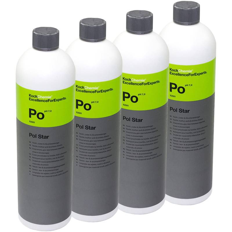 Textil-, Leder & Alcantarareiniger Pol Star Koch Chemie 4 X 1 Liter von MVH Bockauf