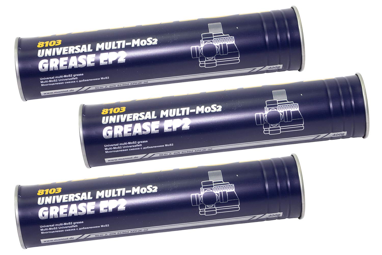 Universalfett EP-2 Multi.MoS2 Grease MANNOL 1,2 kg Universalfett EP-2 Multi.MoS2 Grease MANNOL 1,2 kg von MVH Bockauf