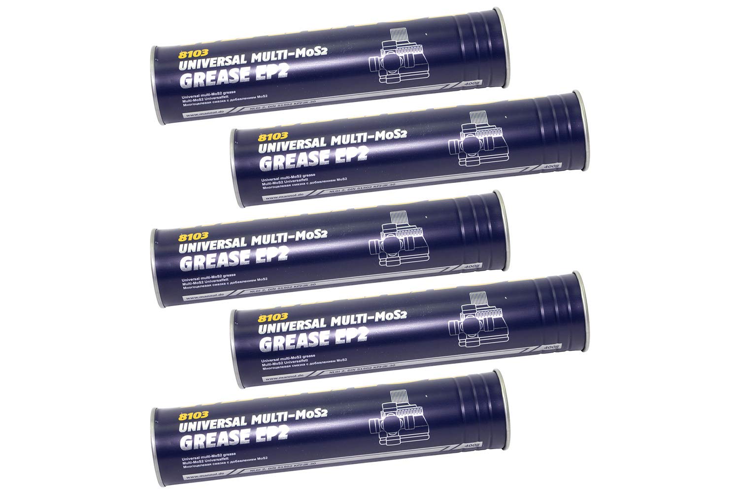 Universalfett EP-2 Multi.MoS2 Grease MANNOL 2 kg Universalfett EP-2 Multi.MoS2 Grease MANNOL 2 kg von MVH Bockauf