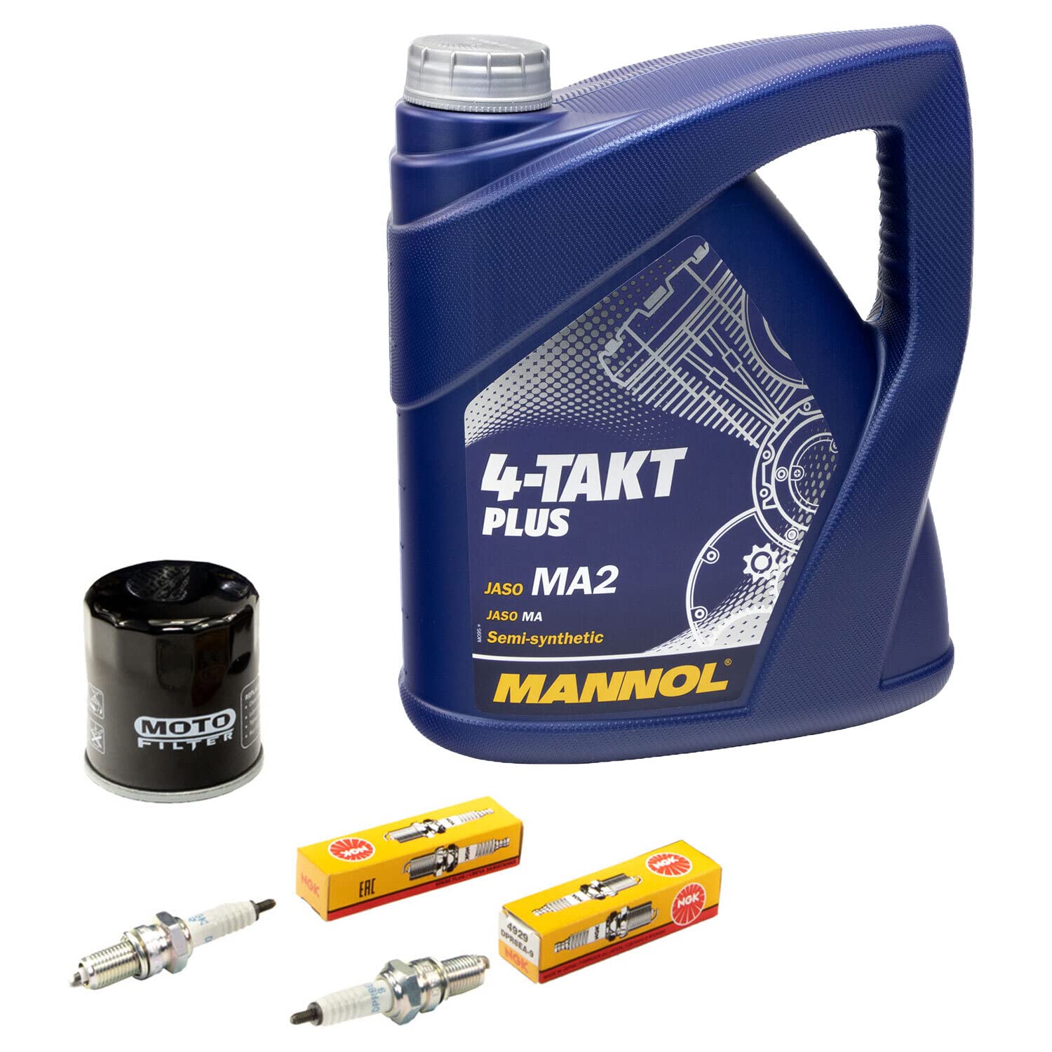 Wartungspaket Öl 4L + Ölfilter + Zündkerzen für Hon da VT 600 C VT600 C Shadow PC21 Baujahr 1988-2000 Wartungspaket Öl 4L + Ölfilter + Zündkerzen für Hon da VT 600 C VT600 C Shadow PC21 Baujahr 1988-2000 von MVH Bockauf