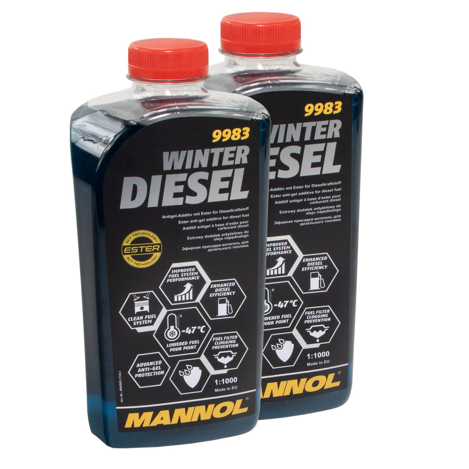 Winter Diesel Kraftstoff Additiv Fließverbesserer Mannol 9983 2 X 1 Liter Winter Diesel Kraftstoff Additiv Fließverbesserer Mannol 9983 2 X 1 Liter von MVH Bockauf