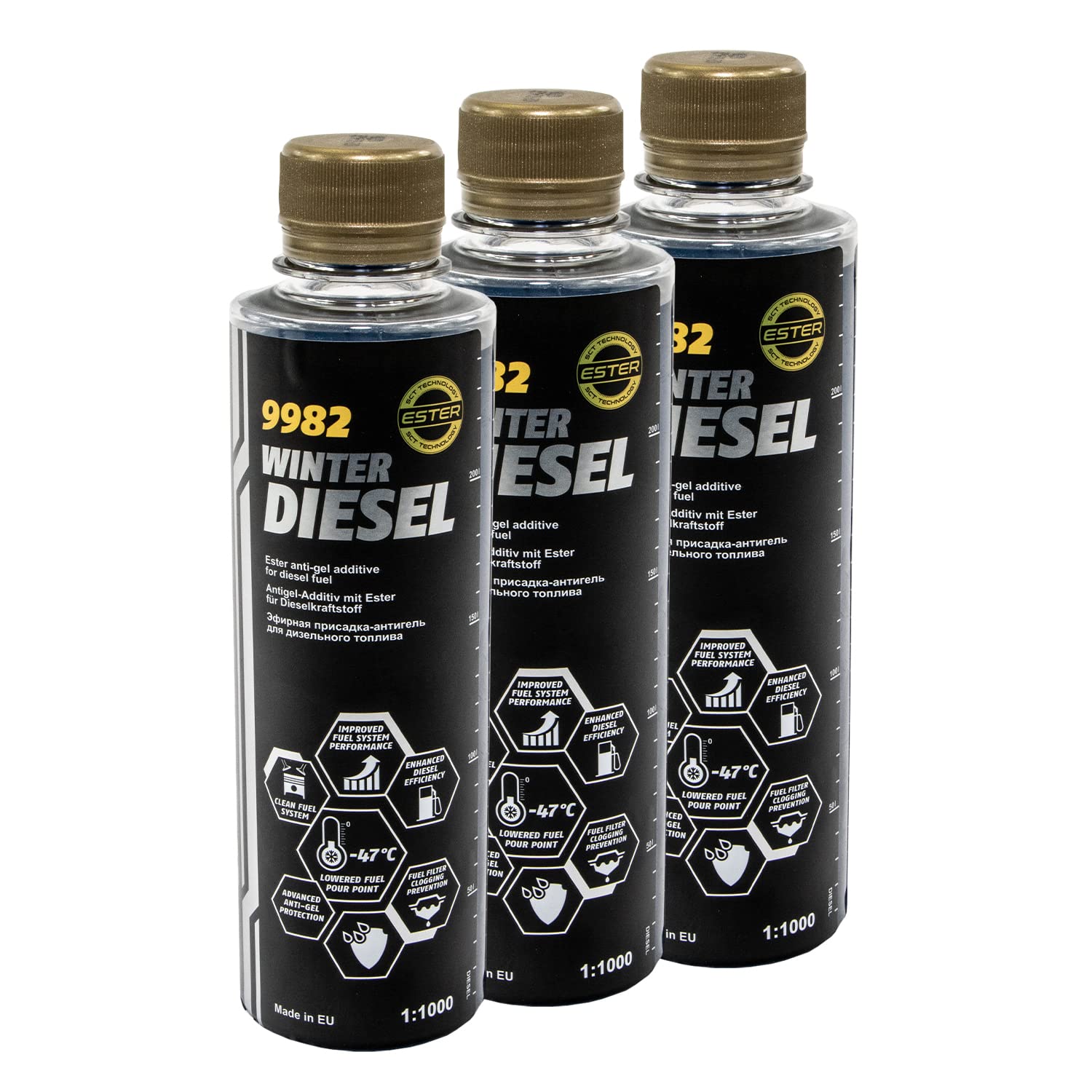 Winter Diesel Kraftstoff Additiv Fließverbesserer Mannol 9983 3 X 250 ml Winter Diesel Kraftstoff Additiv Fließverbesserer Mannol 9983 3 X 250 ml von MVH Bockauf