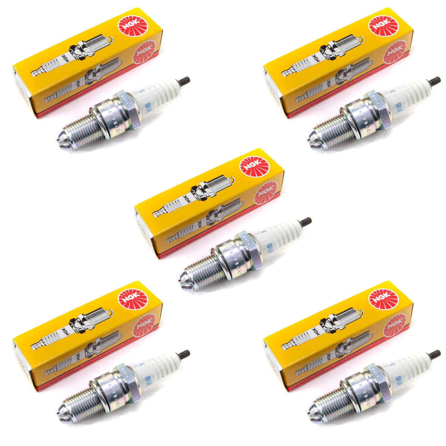 Zündkerze NGK BUR6ET 3172 Set 5 Stück Zündkerze NGK BUR6ET 3172 Set 5 Stück von MVH Bockauf