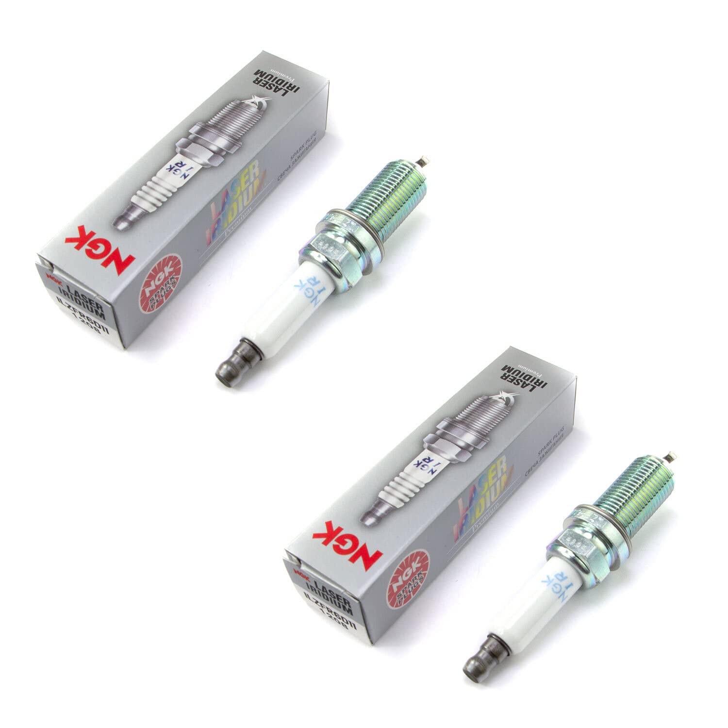 Zündkerze NGK Laser Iridium ILZFR6D11 1208 Set 2 Stück Zündkerze NGK Laser Iridium ILZFR6D11 1208 Set 2 Stück von MVH Bockauf