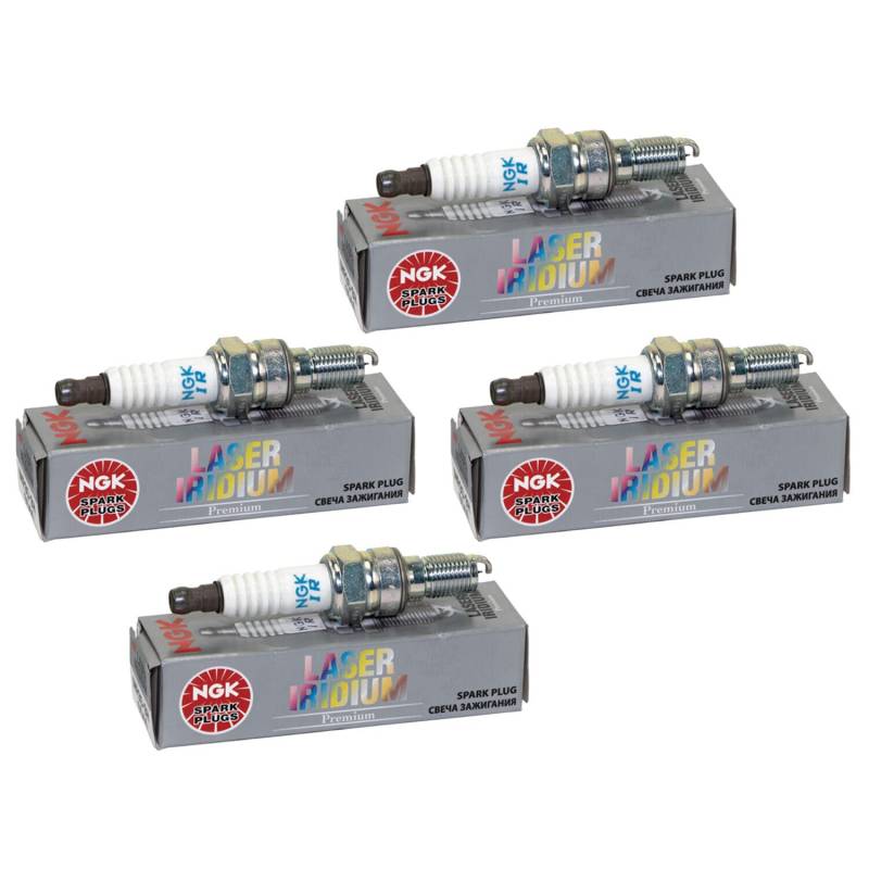 Zündkerze NGK Laser Iridium IMR9D-9H 6544 Set 4 Stück für Hon da VFR 800 F VFR 800 X Crossrunner Bj 2011-2021 von MVH Bockauf