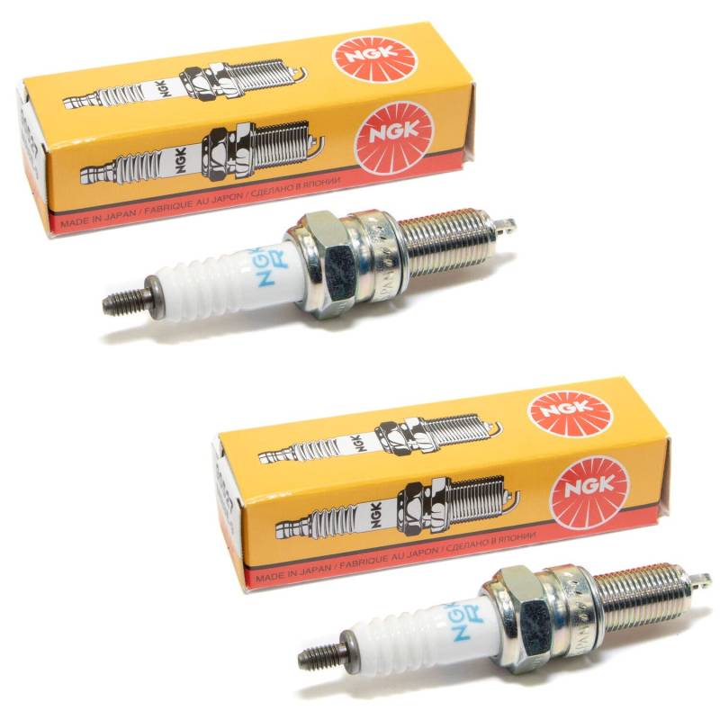 Zündkerze NGK MR8E-9 Set 90527 2 Stück für Suzuki DL 650 GSX-R 125 Yamaha MT 125 YZF-R 125 von MVH Bockauf