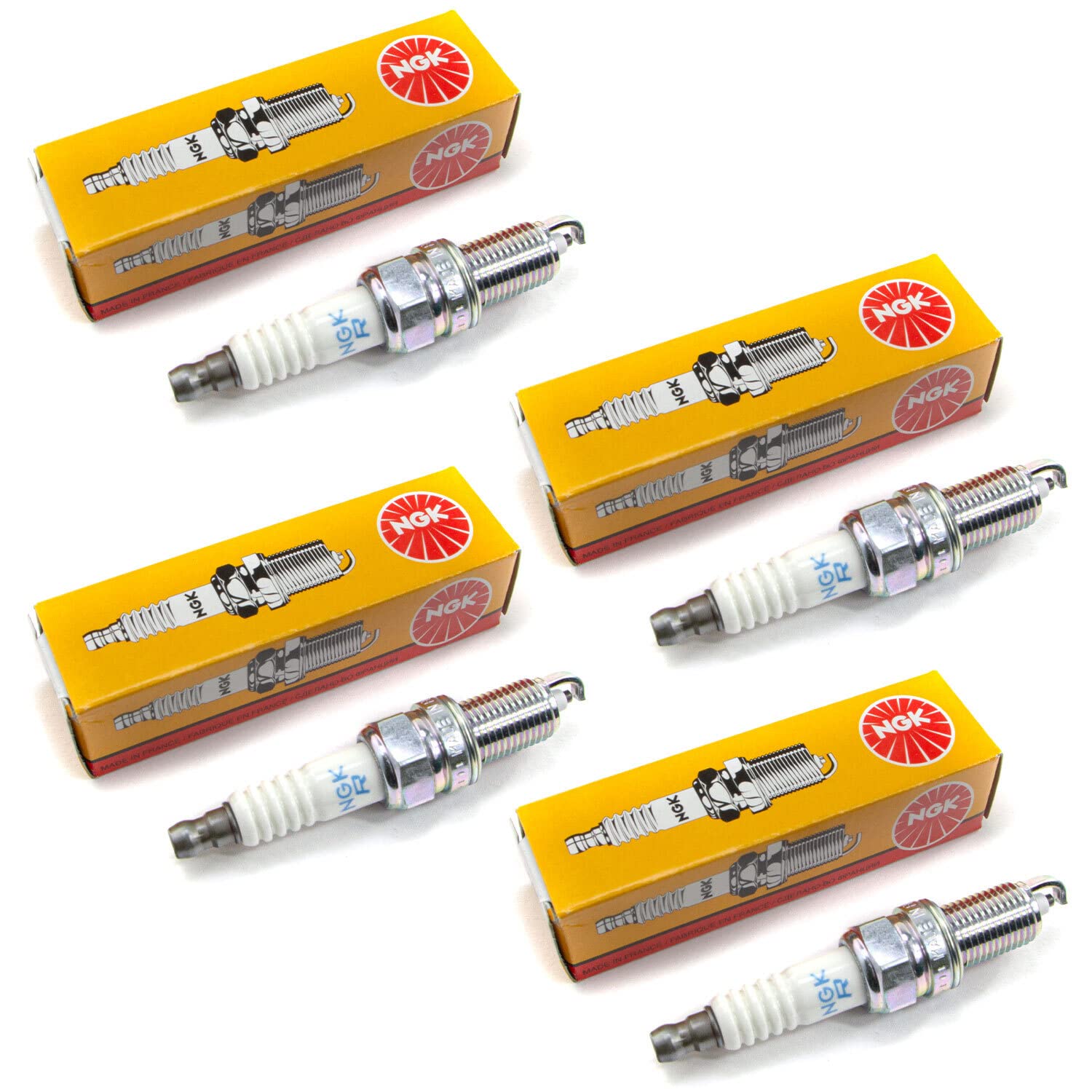 Zündkerze NGK ZKR7A-10 1691 Set 4 Stück Zündkerze NGK ZKR7A-10 1691 Set 4 Stück von MVH Bockauf