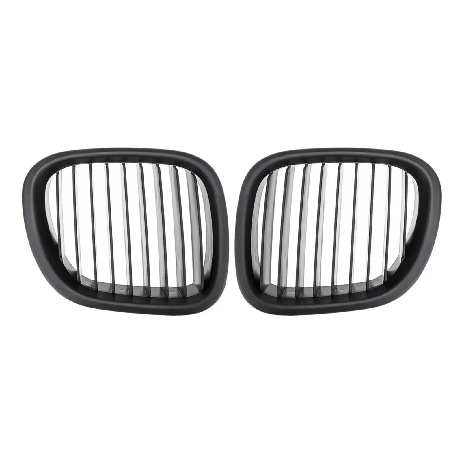 Auto Frontgrill Mattschwarze Frontnierengitter Haubengrill Renngitter Für Z3 1996-2002 Für Cabrio/Coupe Frontstoßstange Nierengitter Kühlergrill von MWCMAMBG