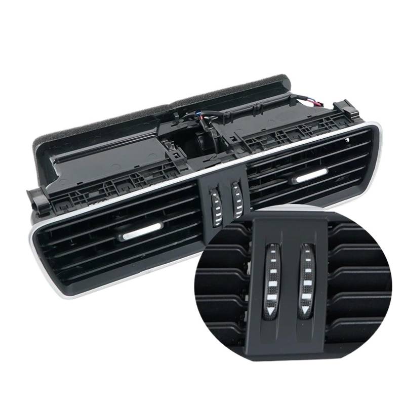 Auto Klimaanlage Vent 1 STÜCKE Auto Front Klimaanlage Outlet Center Armlehne Air Vent Montage Für VW Für Passat B6 B7 CC R36 3AD 819 728 Eine 3AD819728A(Matte Middle) von MWCMAMBG