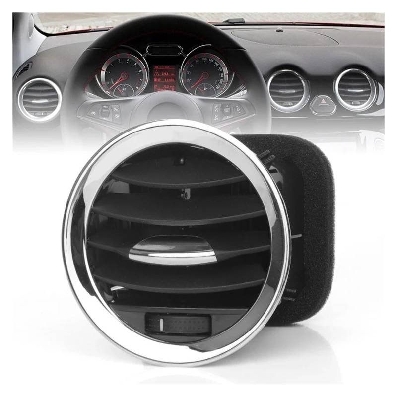 Auto Klimaanlage Vent Armaturenbrett Klimaanlage Vent Heizung Outlet A/C Air Vent Abdeckung Für Opel Für ADAM Für Corsa D MK3 Für Vauxhall 13417363 2201099(1 Stück) von MWCMAMBG