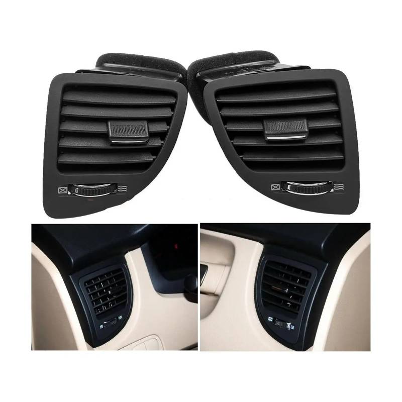Auto Klimaanlage Vent Armaturenbrett-Lüftungsschlitze Klimaanlagen-Lüftungsschlitze Für Kia Für Sportage Active 2005–2009 974901F000 A/C-Auslassöffnung 974801F000(L R 2PCS) von MWCMAMBG