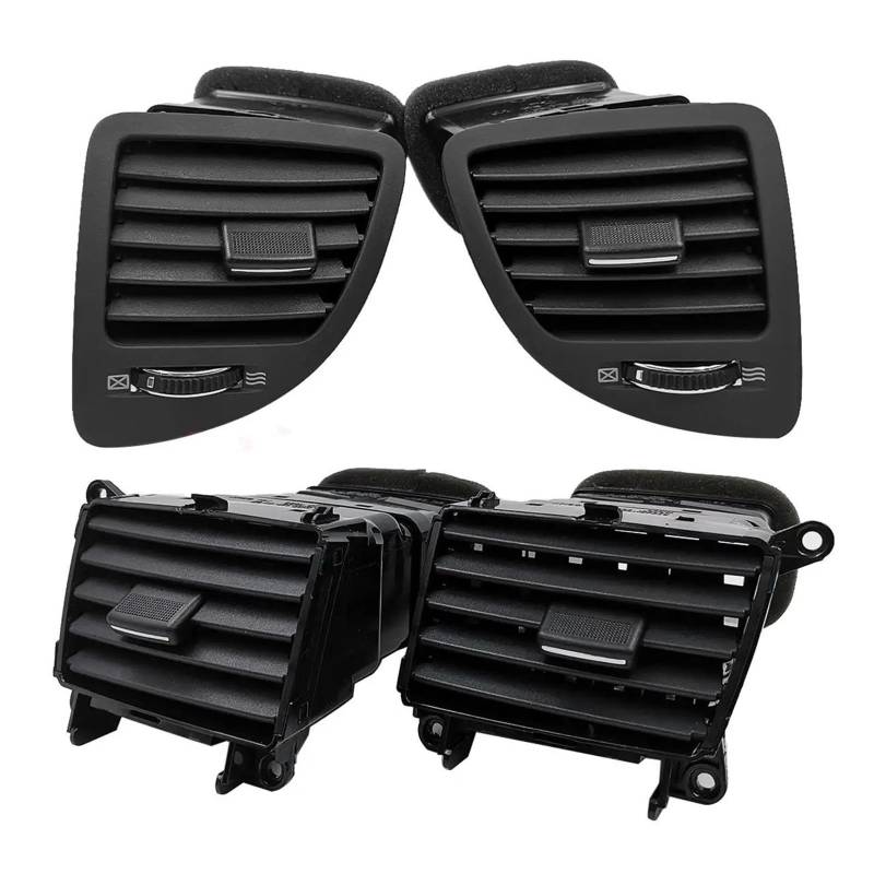 Auto Klimaanlage Vent Armaturenbrett-Lüftungsschlitze Klimaanlagen-Lüftungsschlitze Für Kia Für Sportage Active 2005–2009 974901F000 A/C-Auslassöffnung 974801F000(Set 4PCS) von MWCMAMBG