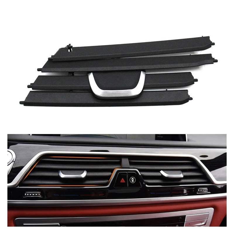 Auto Klimaanlage Vent Armaturenbrett Vorne Klimaanlage Ac Vent Outlet Grille Reparatur Kit Für 7 Serie G11 G12 2016 2017 2018 2019 2020 740 750 730(Central-Left) von MWCMAMBG