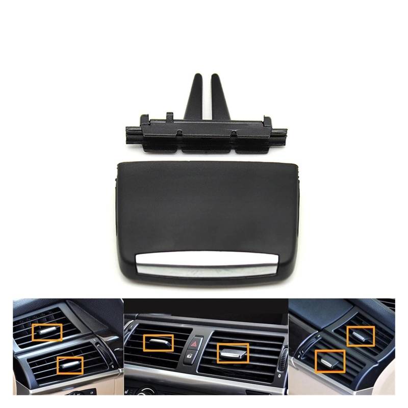 Auto Klimaanlage Vent Auto Innen Zubehör Center A/C Klimaanlage Vent Outlet Tab Clip Reparatur Kit Für X5 E70 X6 E71 E72(Front 1PCs) von MWCMAMBG