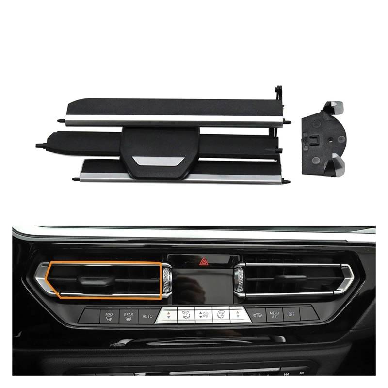 Auto Klimaanlage Vent Für 1 2 3 4 Z4 X3 X4 Serie F40 F44 G20 G26 G29 G01 G02 Auto Armaturenbrett Mittelklimaanlage AC Vent Outlet Grill Reparatursatz(Middle Left) von MWCMAMBG
