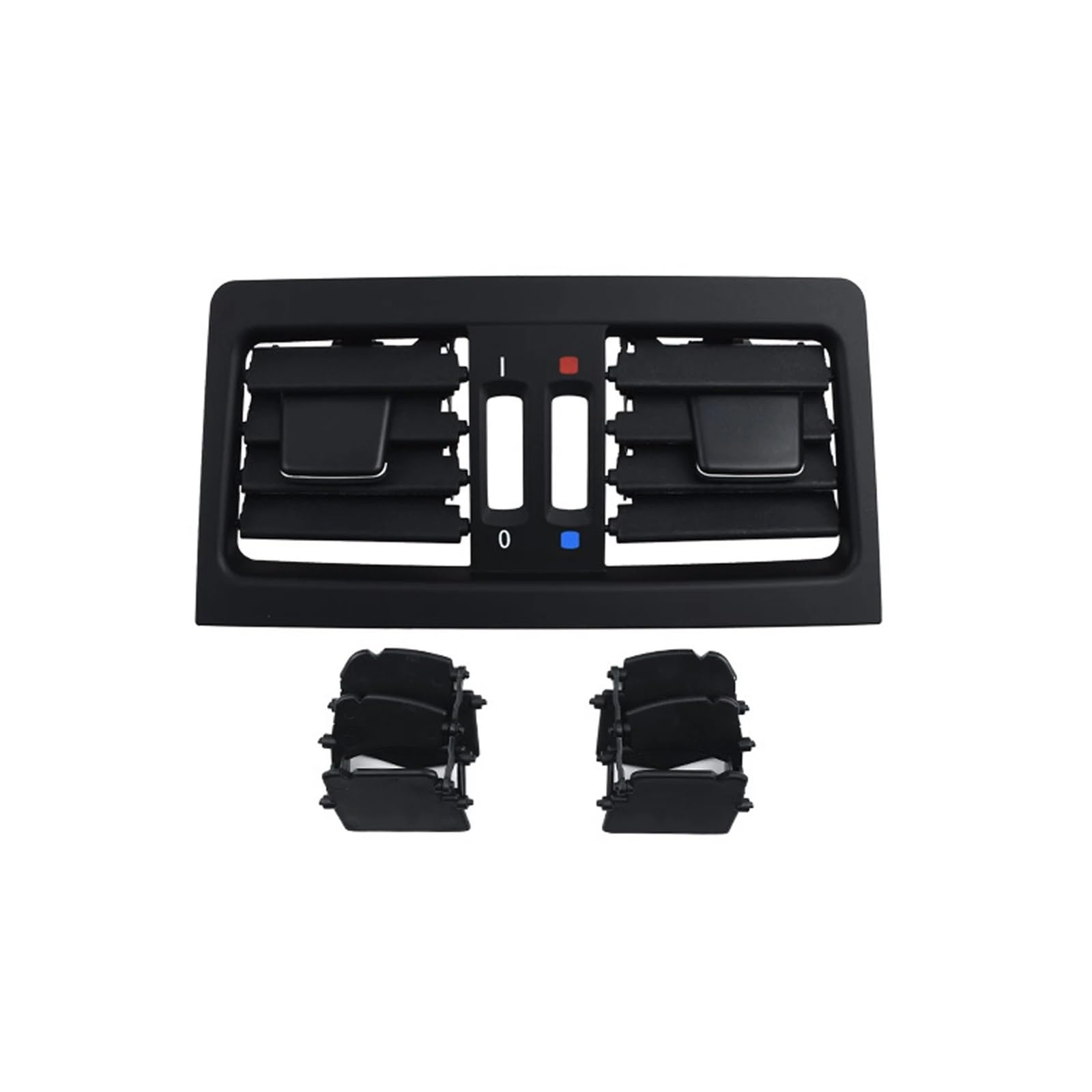 Auto Klimaanlage Vent Für 3er E90 Für E91 335i 328i 318i 325i 330i 320i 2005-2010 2011 2012 Hinten A/C Klimaanlage Vent Grille Air Vent Panel(Schwarz) von MWCMAMBG