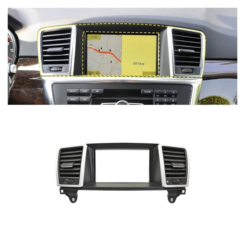 Auto Klimaanlage Vent Für Benz W166 W292 Für Benz GL ML Klasse ML300 GL350 ML400 GL450 Vorne Mitte AC Vent Grille Klimaanlage Outlet Montage(Model A) von MWCMAMBG