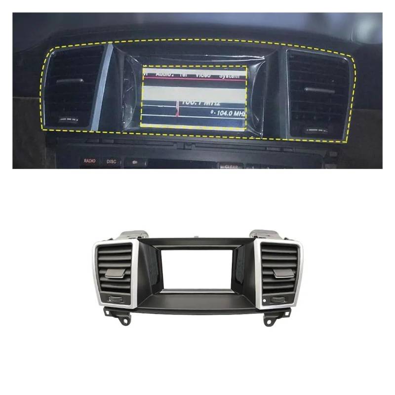 Auto Klimaanlage Vent Für Benz W166 W292 Für Benz GL ML Klasse ML300 GL350 ML400 GL450 Vorne Mitte AC Vent Grille Klimaanlage Outlet Montage(Model B) von MWCMAMBG
