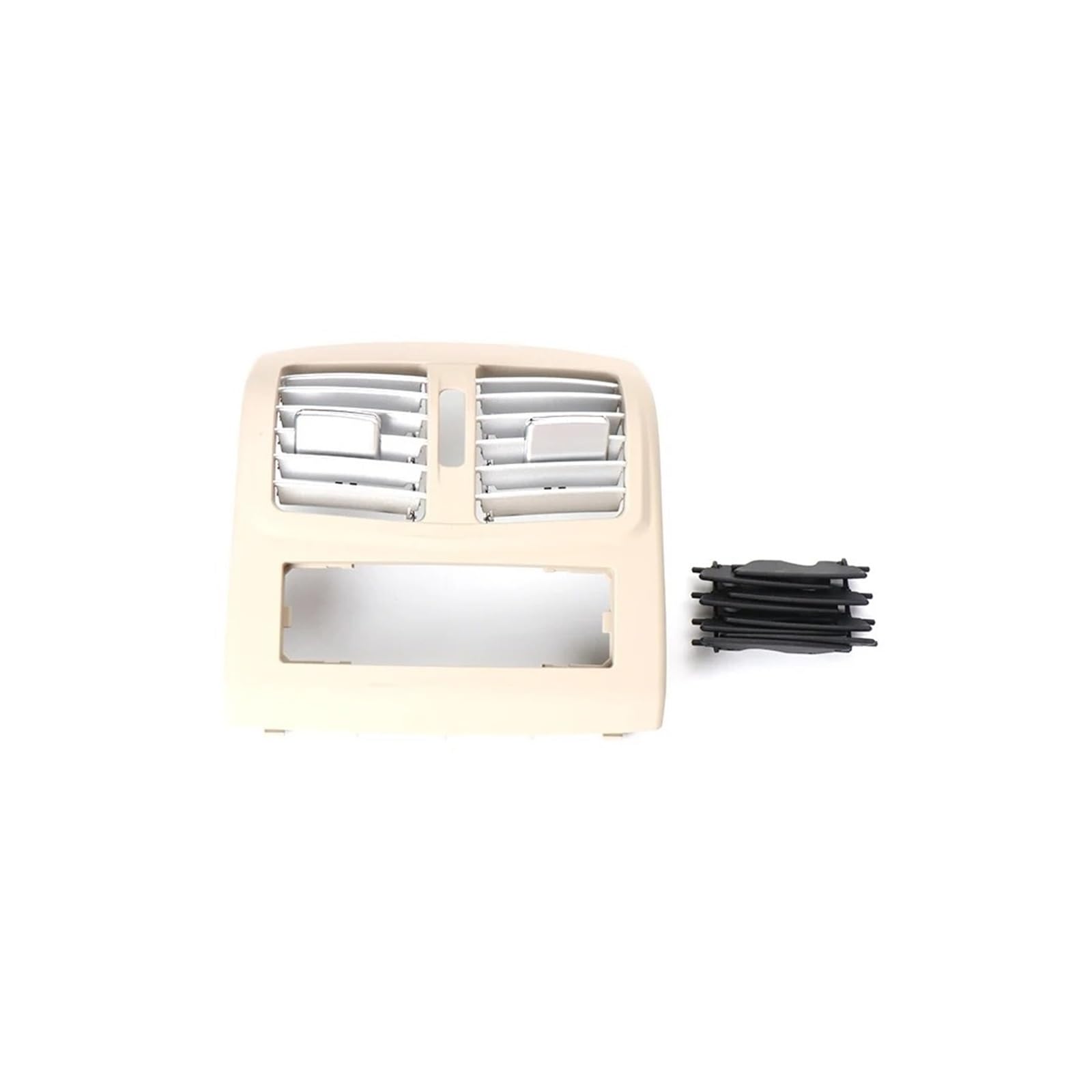 Auto Klimaanlage Vent Für Benz W212 2128300101 Auto-Hinterklimaanlage Air Vent Grille Outlet Panel Abdeckung Für E Klasse E200 E260 E300 E320 E400 2014-2016(Model B Beige) von MWCMAMBG