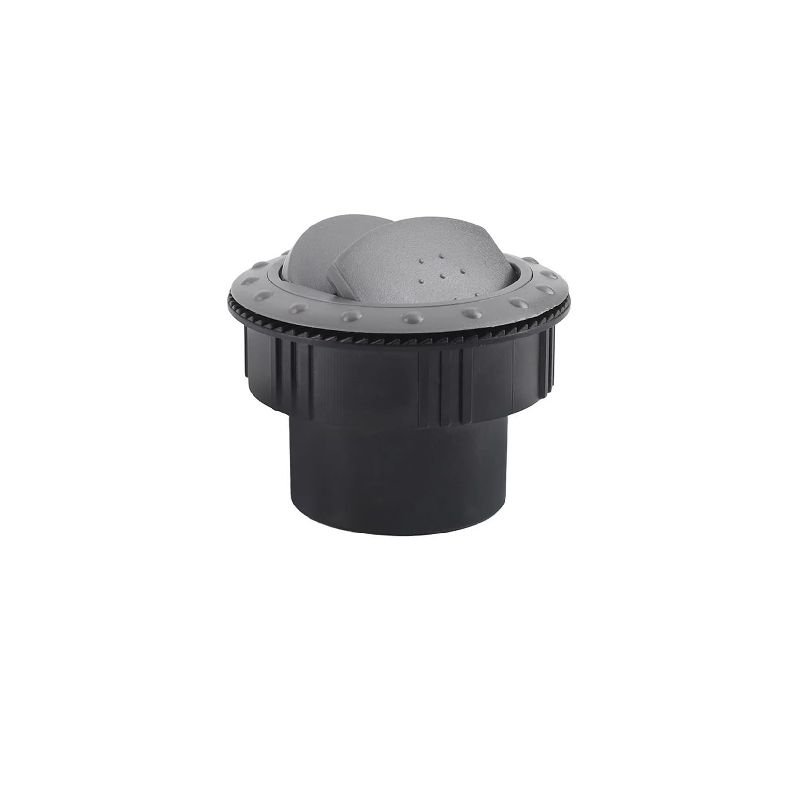 Auto Klimaanlage Vent Für Bus RV Camper ATV A/C Drehbare Air Vent Outlet Runde Klimaanlage Vent Auto Klimaanlage Outlet(Gray) von MWCMAMBG