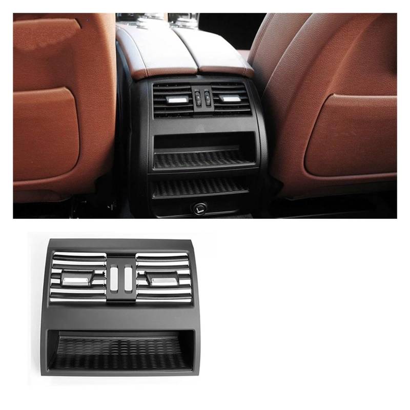 Auto Klimaanlage Vent Für F10 F11 F18 5 Serie 2010-2014 2015 2016 2017 Auto Vordere Reihe Wind Links Mitte Rechts Klimaanlage Vent Grill Outlet Panel(Rear No Hole) von MWCMAMBG