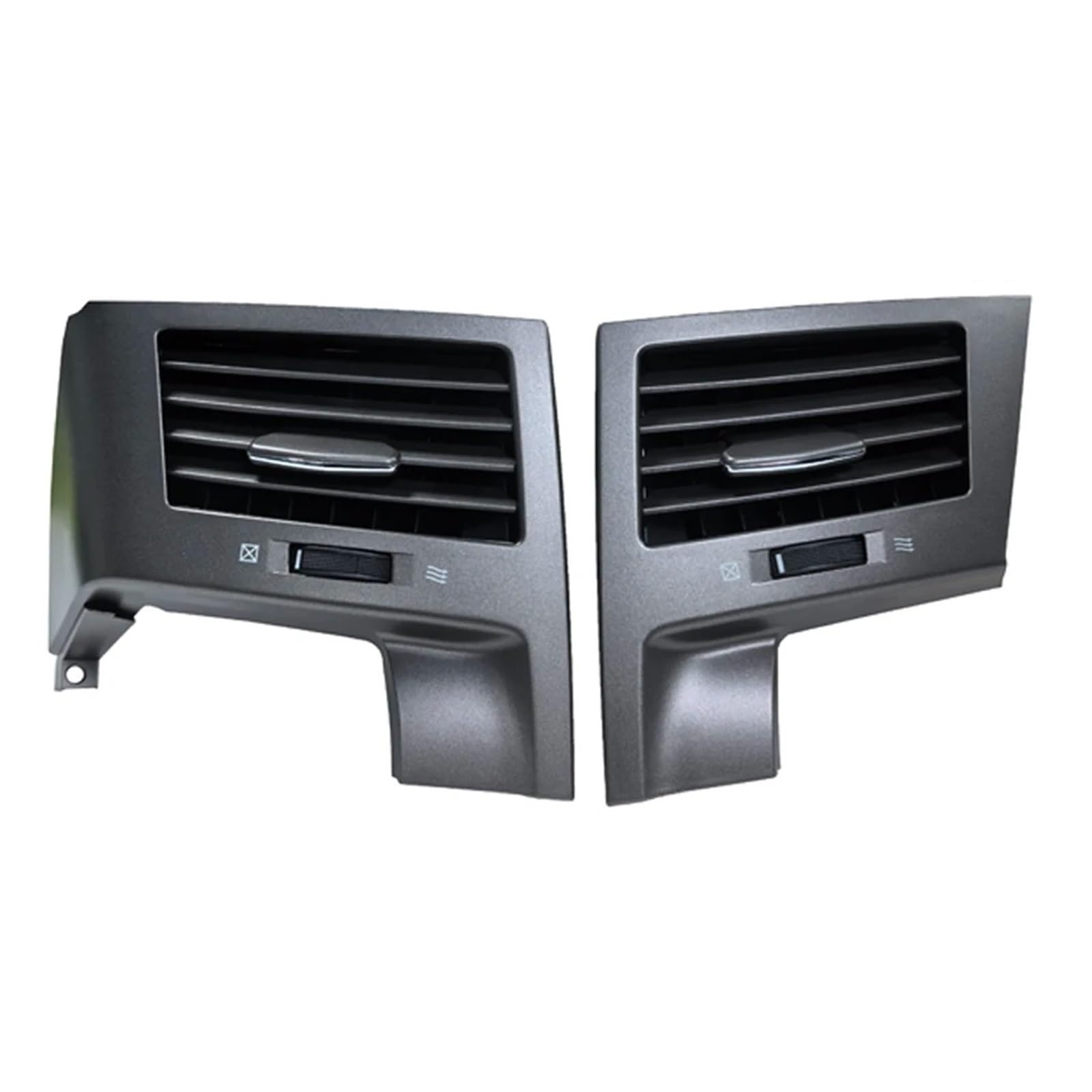 Auto Klimaanlage Vent Für Lexus LX570 LX450 LX460 2007-2014 2015 2016 2017 Dashboard Air Outlet Straf Klimaanlage Outlet Klimaanlage Vent(Black Center L-R) von MWCMAMBG