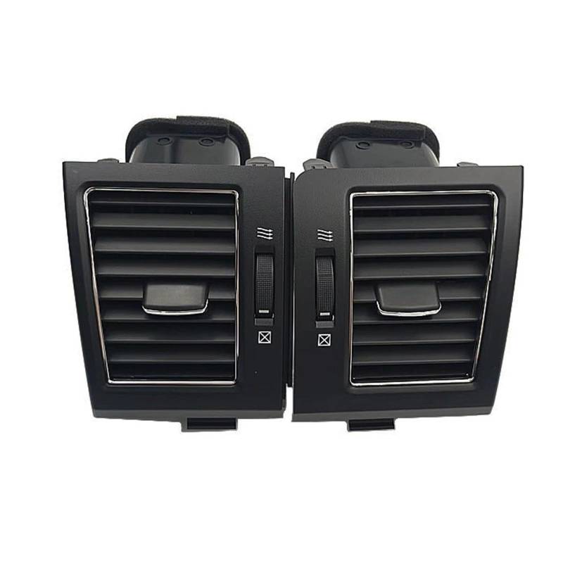Auto Klimaanlage Vent Für Toyota Für Land Für Cruiser LC200 2008-2015 Auto-Armaturenbrett Mitte A/C Klimaanlage Steckdose Montage Klimaanlage Vents(Black-LHD-RHD) von MWCMAMBG
