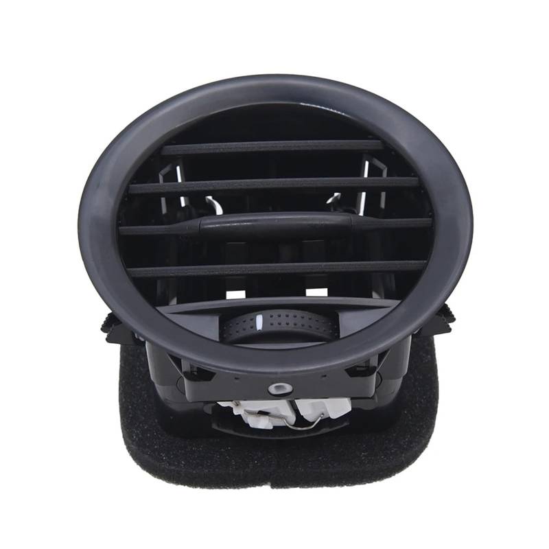 Auto Klimaanlage Vent Schwarz/Chrom A/C Air Vent Abdeckung Outlet Grille 13417363 2201099 Für Opel Für ADAM Für Corsa D MK3 Für Vauxhall 2007-2015(Black 1) von MWCMAMBG