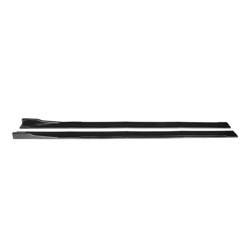 Seitenleisten Satz 2,2 M Auto Seitenschweller Verlängerung Rocker Panels Lip Stoßstange Persönlichkeit Modifikation Für 2 3 5 Serie E46 E90 F10 F20 Universal Winglet Diffusor(Kohlefaser-Optik) von MWCMAMBG