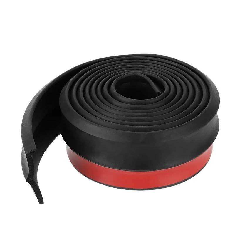 Seitenleisten Satz 2,5 M Universal Auto Front Stoßstange Lip Gummi Streifen 60mm Breite Lippen Rock Schutz Außen Formteile Auto Aufkleber Zubehör Winglet Diffusor von MWCMAMBG