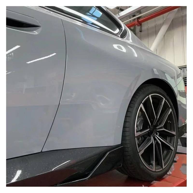Seitenleisten Satz 2-Türer Für 2er-Serie G42 Für Coupe M235i 2022–2024 Seitenschweller-Splitter Eckabdeckung Kohlefaser-Look Auto-Untersetzer Canard-Schutz Winglet Diffusor(Carbon Look) von MWCMAMBG
