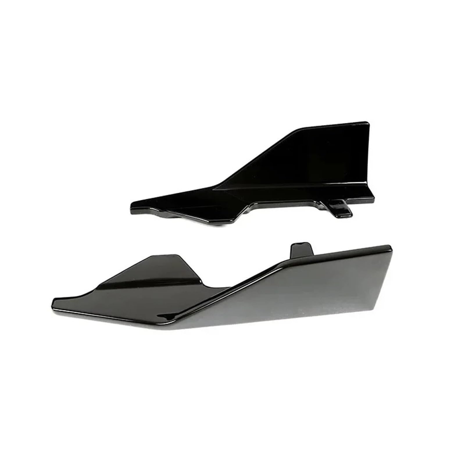Seitenleisten Satz 2-Türer Für 2er-Serie G42 Für Coupe M235i 2022–2024 Seitenschweller-Splitter Eckabdeckung Kohlefaser-Look Auto-Untersetzer Canard-Schutz Winglet Diffusor(Gloss Black) von MWCMAMBG