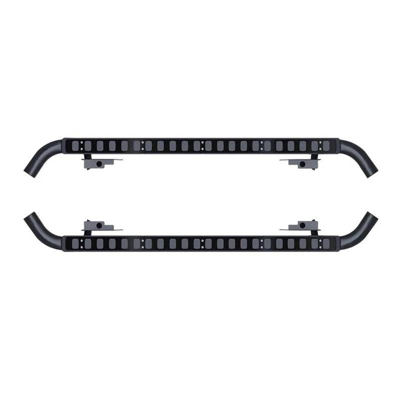 Seitenleisten Satz 2Pcs Für Land Für Rover Für Defend 110 Links Rechts Trittbrett Seite Schritte Nerf Bar Auto Pedal Seite Treppen Winglet Diffusor(1set Black) von MWCMAMBG