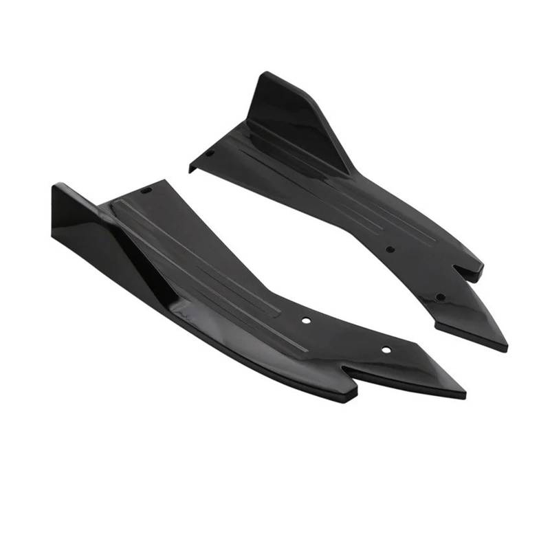 Seitenleisten Satz Auto Heckstoßstange Diffusor Splitter Spoiler Canards Seitenschweller Abdeckung Für E90 E46 F20 Winglet Diffusor(Schwarz) von MWCMAMBG