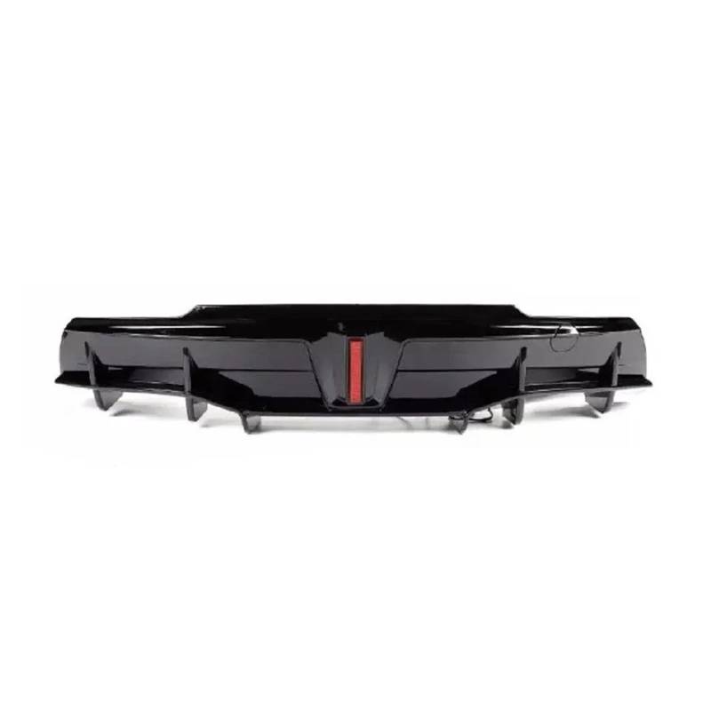 Seitenleisten Satz Body Kits Für Tesla Für Modell Y 2020 2021 2022 2023 Matte Carbon Hinten Diffusor Seite Spillter Spoiler Stoßstange Lip Body Tuning Winglet Diffusor(Rear Lip a) von MWCMAMBG