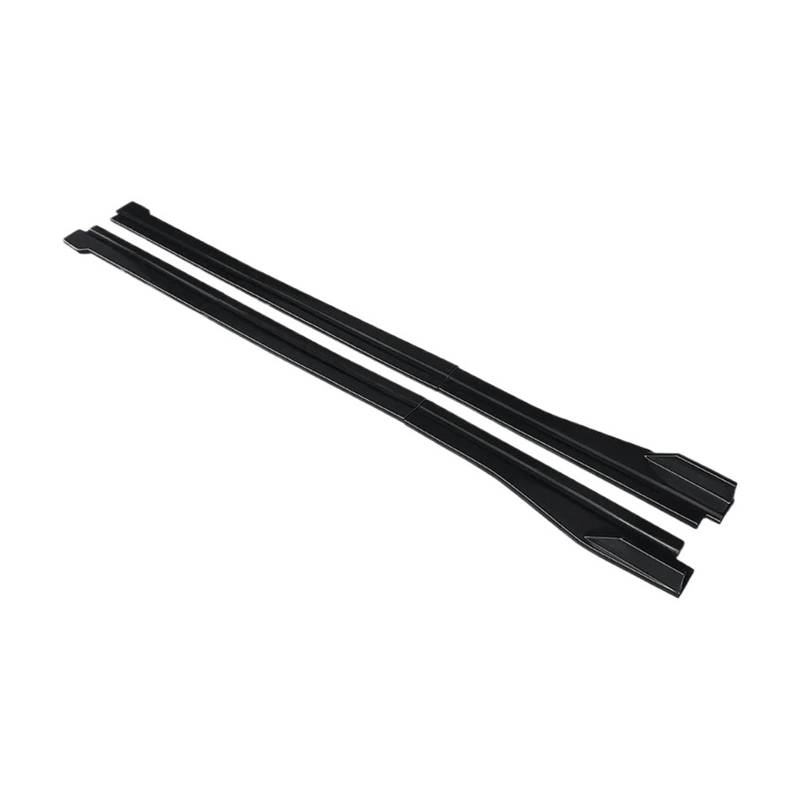 Seitenleisten Satz Für A7 2015 2016 2017 2018 Auto Seite Röcke Extensions Stoßstange Tür Lip Splitter Winglet ABS Zubehör Carbon Look Winglet Diffusor(Matt-schwarz) von MWCMAMBG