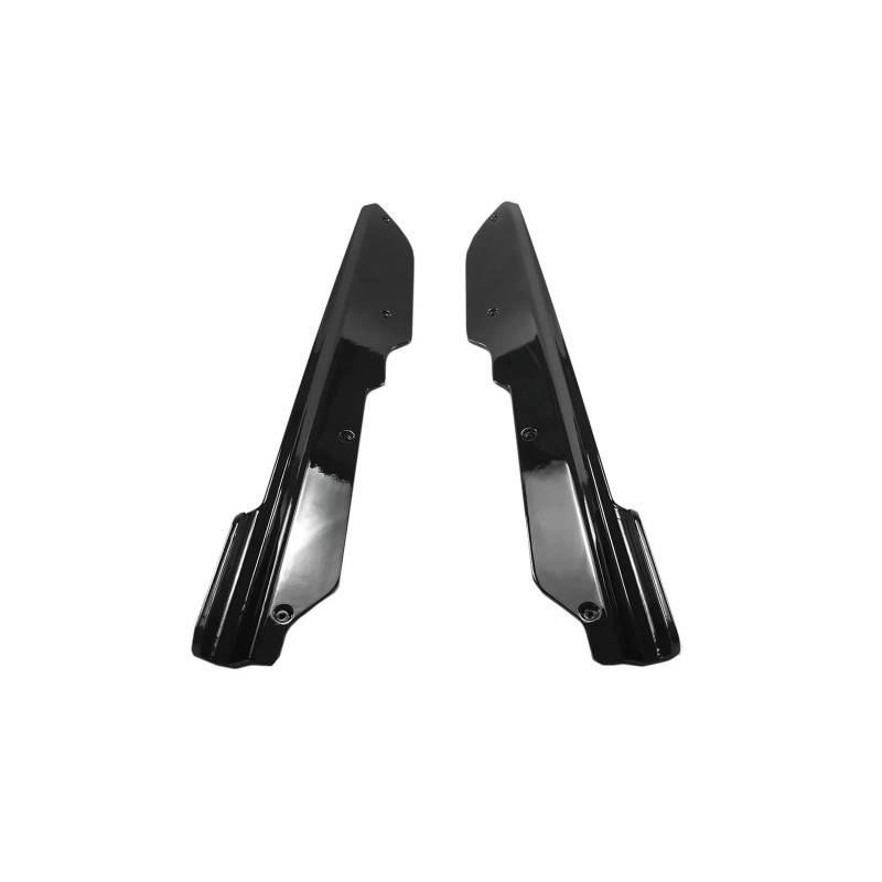 Seitenleisten Satz Für Corvette C8 2020-2024 Für Stingray Z51 Auto Seitenschweller Nicht Großraumversion Splitter Zubehör Diffusor Carbon Look Winglet Diffusor(Glossy Black) von MWCMAMBG