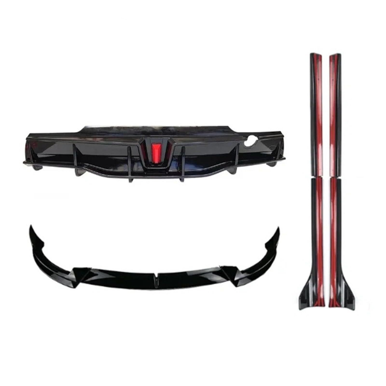Seitenleisten Satz Für Tesla Für Modell Y Deflektor Frontschürze Lippe Kinn Schutz Trim Abdeckung Geändert Seite Rock Körper Kit Diffusor Zubehör 2021 2022 2023 2024 Winglet Diffusor(Bright Black) Seitenleisten Satz Für Tesla Für Modell Y Deflektor Frontschürze Lippe Kinn Schutz Trim Abdeckung Geändert Seite Rock Körper Kit Diffusor Zubehör 2021 2022 2023 2024 Winglet Diffusor(Bright Black) von MWCMAMBG