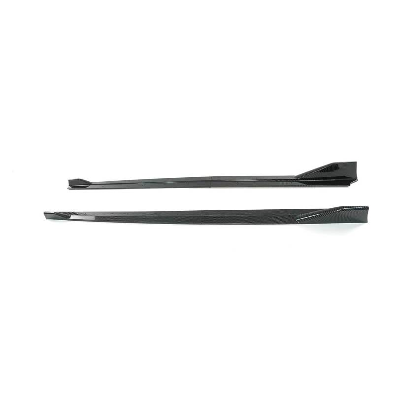 Seitenleisten Satz Für Toyota Für Supra Für GR Für Supra A90 A91 2020 2021 2022 2023 2024 AG Stil Seite Röcke Carbon Faser Extensions Diffusor Winglet Diffusor(Kohlefaser-Optik) von MWCMAMBG